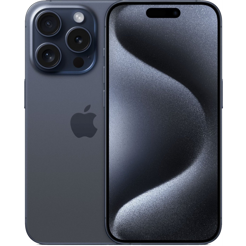 Apple iPhone 15 Pro 256GB -  titanium blau - Neu