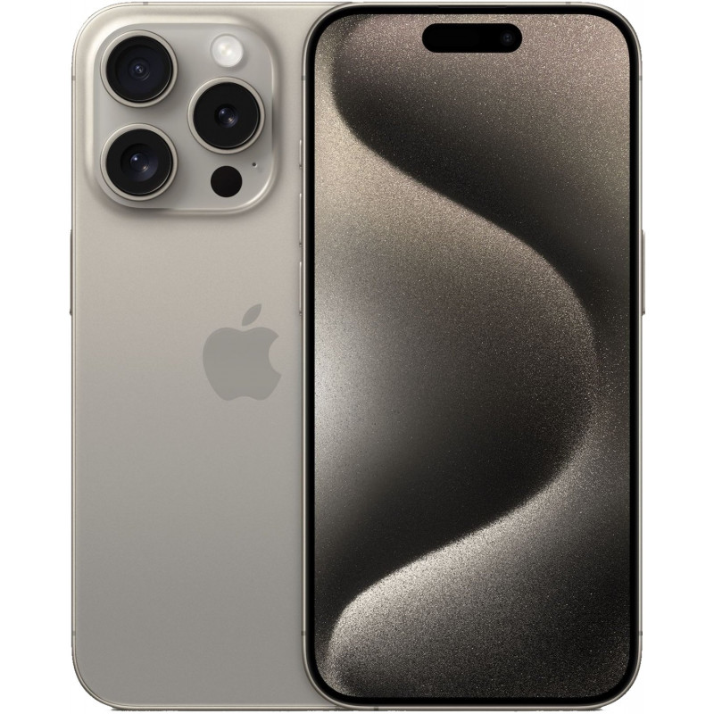 Apple iPhone 15 Pro 256GB -  titanium natur - Neu